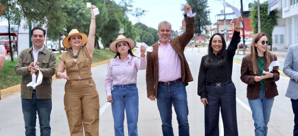 Luciernaga noticias | Inaugura Bedolla ter...