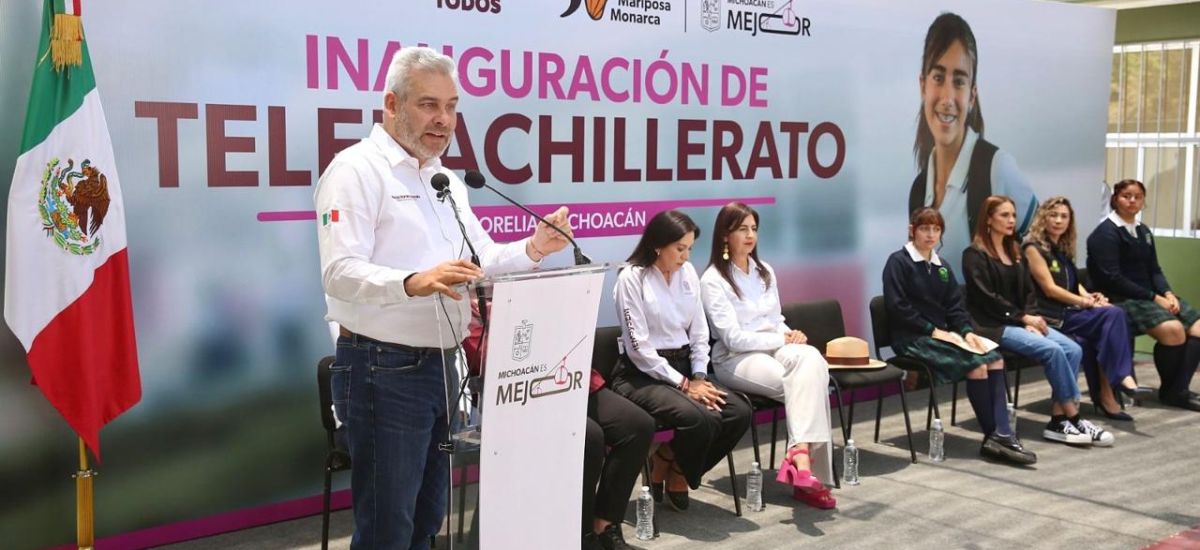 Luciernaga noticias | Inaugura Bedolla Tel...