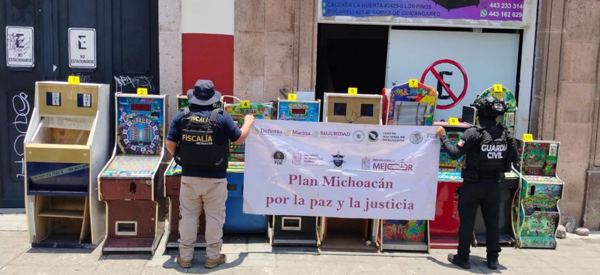 Luciernaga noticias | FGE asegura tragamon...