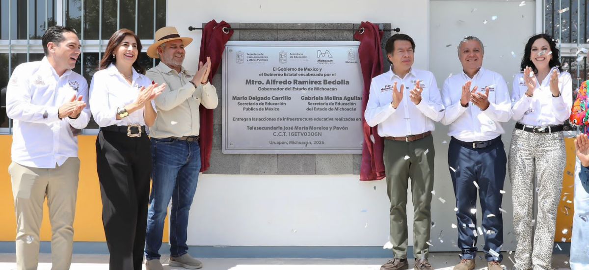 Luciernaga noticias | Inauguran Bedolla y...